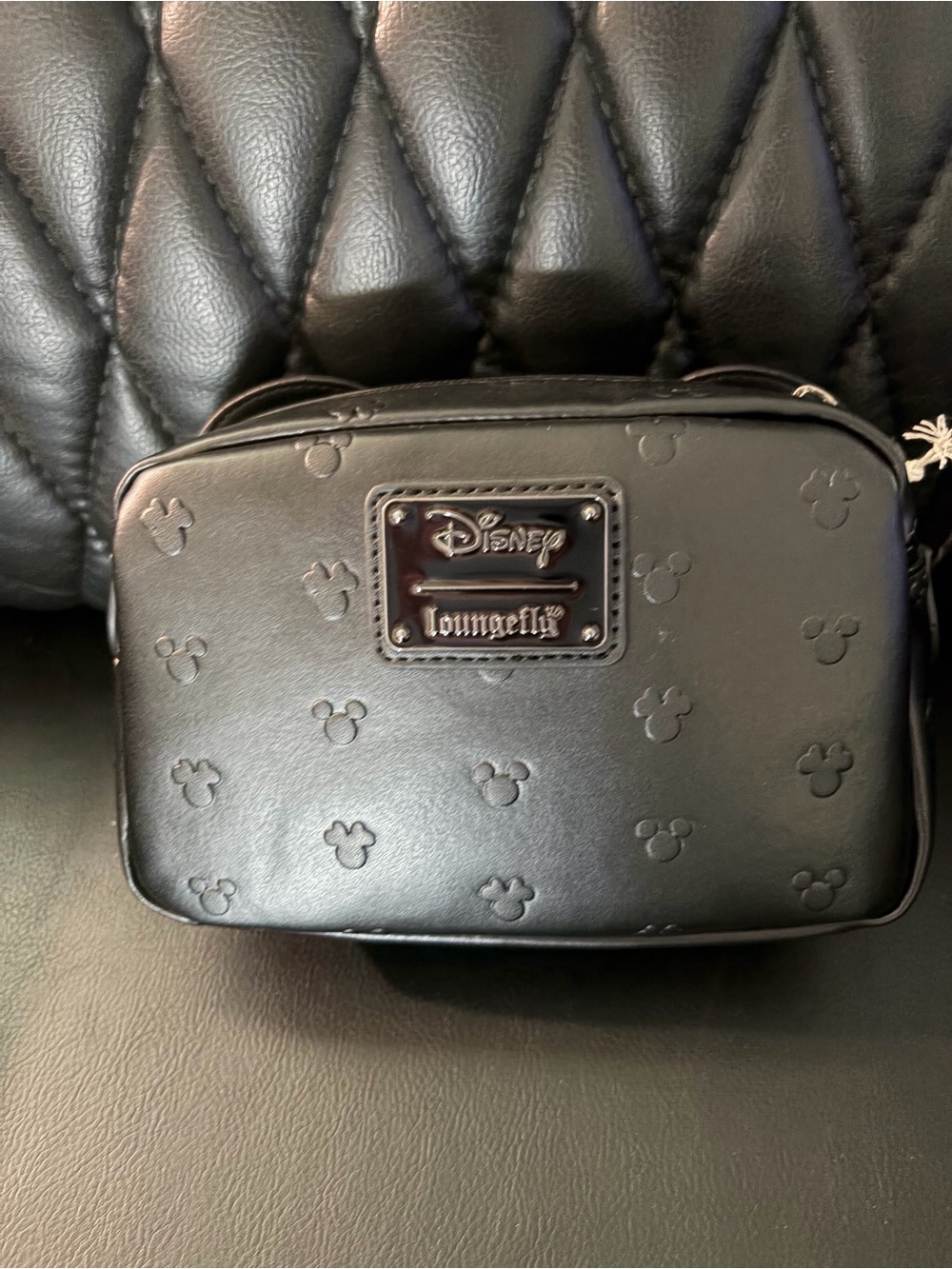 Loungefly Disney Mickey Mouse Figural Cosmetic Bag